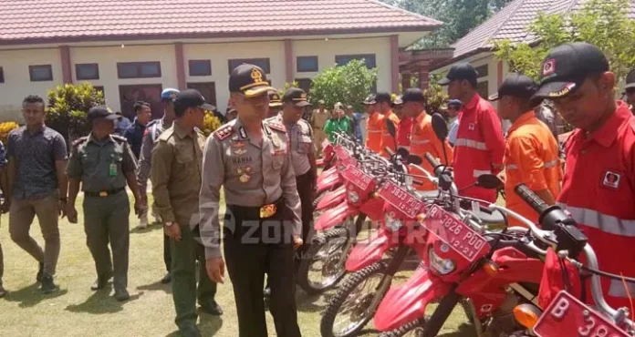 Kapolres Konsel Minta Anggotanya Tindak Tegas Pelaku Pembakaran Hutan