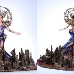 Desainer Busana Dunia Kagumi Kostum Nasional Dea Rizkita Desainer Busana Dunia Kagumi Kostum Nasional Dea Rizkita