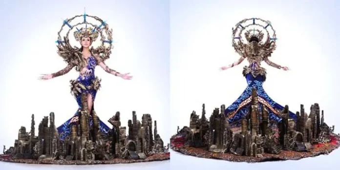 Desainer Busana Dunia Kagumi Kostum Nasional Dea Rizkita