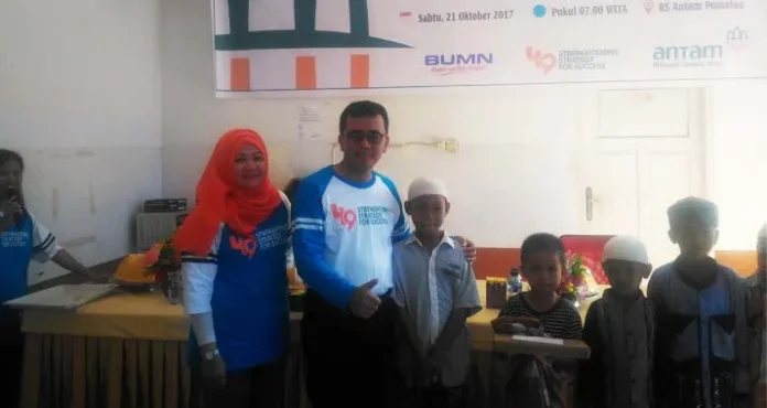 baksos_antam Lagi, Antam Gelar Bakti Sosial Sunatan Masal di Pomalaa