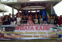 Peringati Hari Kesaktian Pancasila, Anggota Paskibraka Konut dan Polsek Asera Gelar Baksos Peringati Hari Kesaktian Pancasila, Anggota Paskibraka Konut dan Polsek Asera Gelar Baksos