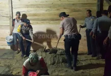 Tak Layak Huni, Rumah Zainal Dibedah Jajaran Polres Konsel Tak Layak Huni, Rumah Zainal Dibedah Jajaran Polres Konsel