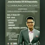Communication Day 2017 UHO Akan Dihadiri News Anchor Indosiar Comunicatikon Day 2017 UHO Akan Dihadiri News Anchor Indosiar