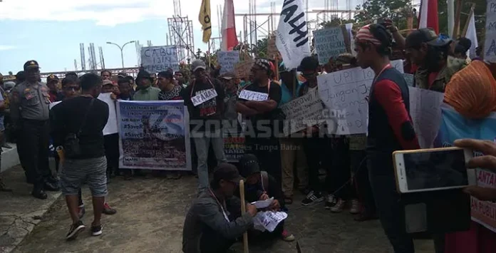 Dituding Lamban Tangani Kasus Lahan Transmigrasi, Warga Datangi Kantor Bupati Konsel