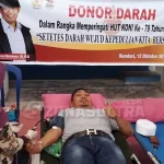 Donor Darah KONI Sultra Kumpulkan 80 Kantong Darah Donor Darah KONI Sultra Kumpulkan 80 Kantong Darah
