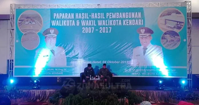 Ekspose 10 Tahun, Asrun Beberkan Keberhasilan Bangun Kendari