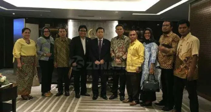 Ini Komentar Ketua DPD II Golkar Sultra Usai Bertemu Setya Novanto
