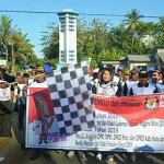 Bupati Mubar Apresiasi Kegiatan Gerak Jalan Sadar Pemilu Bupati Mubar Apresiasi Kegiatan Gerak Jalan Sadar Pemilu