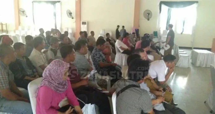 gladi_panwascam_konawe Dilantik Besok, 69 Panwascam Konawe Ikuti Gladi