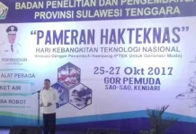Buka Pameran Hakteknas, Ini Pesan Saleh Lasata
