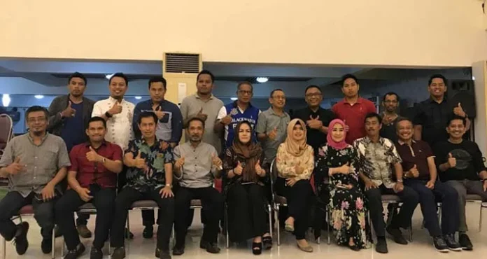 Masuk Bursa Ketua HIPMI Sultra, Hamka Gelar Pertemuan dengan Seniornya