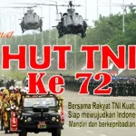 HUT ke-72, TNI Diharapkan Lebih Profesional hut tni 72, 2017