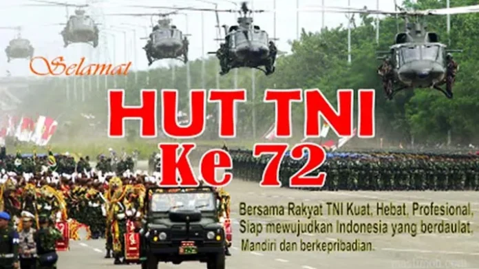 hut tni 72, 2017