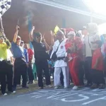 Ratusan Orang Ramaikan Jalan Santai HUT KONI Ratusan Orang Ramaikan Jalan Santai HUT KONI