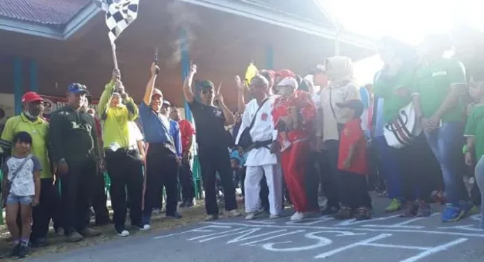 Ratusan Orang Ramaikan Jalan Santai HUT KONI