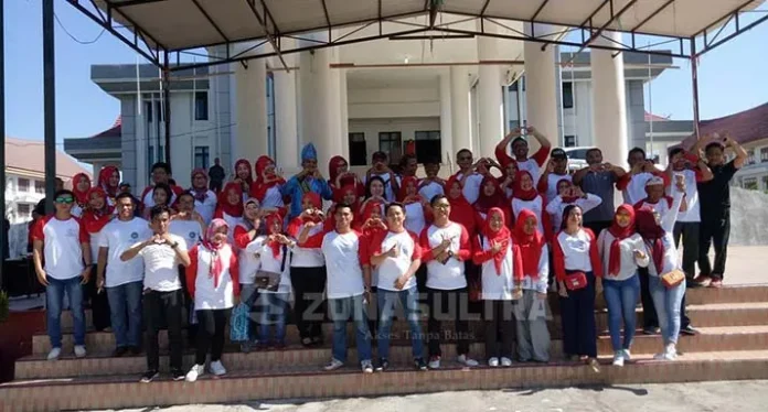 jalan_sehat_iai Peringati Hari Apoteker Sedunia, Konawe Komitmen Perangi Obat Illegal