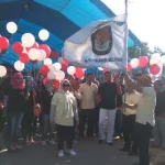 Tingkatkan Kesadaran Pemilih, KPUD Konsel Gelar Jalan Sehat Tingkatkan Kesadaran Pemilih, KPUD Konsel Gelar Jalan Sehat