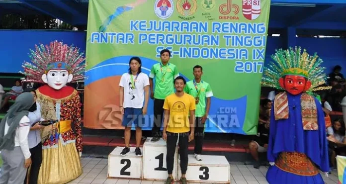 Atlet Renang Kendari Juara Di Kejurnas Antar Mahasiswa