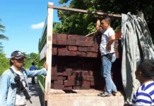 Polres Muna Amankan Satu Truk Bermuatan Kayu Ilegal Polres Muna Amankan Satu Truk Bermuatan Kayu Ilegal