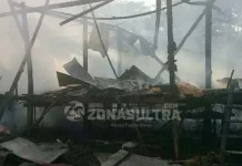 Ditinggal Penghuninya Berjualan, Satu Rumah di Kolut Ludes Terbakar Ditinggal Penghuninya Berjualan, Satu Rumah di Kolut Ludes Terbakar