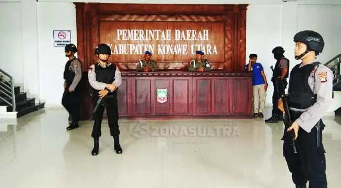 Tim KPK Datangi Kantor Bupati Konut, Sejumlah Dokumen Diamankan