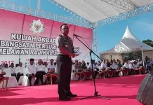 Ribuan Mahasiswa Se-Sultra Beraksi dalam Kuliah Akbar Lawan Radikalisme Ribuan Mahasiswa Se-Sultra Beraksi dalam Kuliah Akbar Lawan Radikalisme