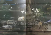 Ditabrak Mobil, Satu Pengendara Motor Asal Konut Tak Sadarkan Diri Ditabrak Mobil, Satu Pengendara Motor Asal Konut Tak Sadarkan Diri