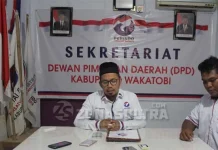 Persyaratan Belum Lengkap, Dokumen Partai Perindo Wakatobi Dikembalikan Lily Sudarto - Pimpinan DPD Partai Perindo Kabupaten Wakatobi