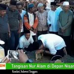 VIDEO : Tangisan Nur Alam di Depan Nisan Ibunda