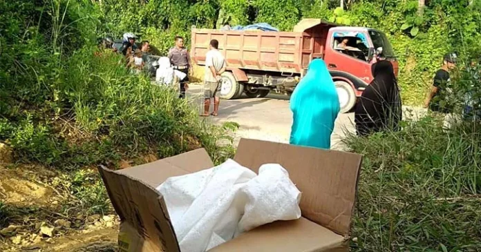 mayat_bayi Warga Tobuha Temukan Mayat Bayi Laki-laki Terbungkus Karung