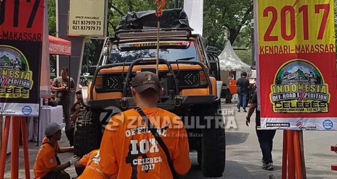 87 Kendaraan Offroad Ramaikan IOX 2017 Celebes