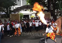 Meriah, Pendaftaran Perindo ke KPU Diiringi Pawai Meriah, Pendaftaran Perindo ke KPU Diiringi Pawai