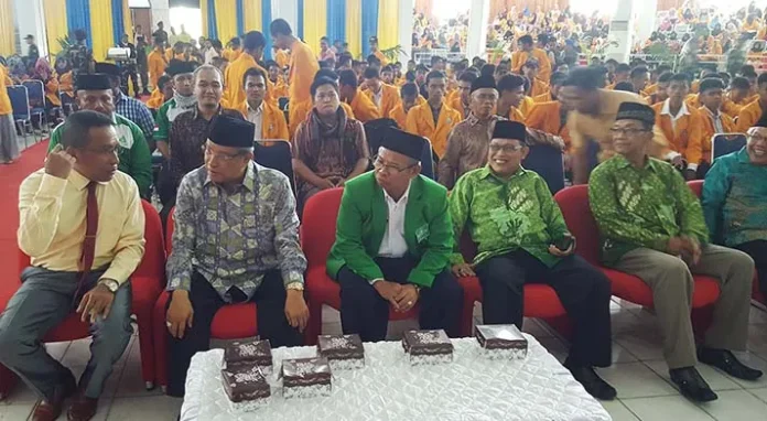 Beri Kuliah Umum, Ketua Umum PBNU Ajak Mahasiswa UHO Jaga Kerukunan Bangsa