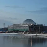 Pembangunan Masjid Al-Alam Sudah Capai 75 Persen Masjid Al Alam Kendari