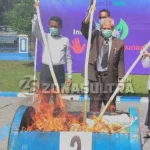 Pelimpahan Kasus 21 Tersangka PCC ke Kejaksaan Tunggu Keterangan Ahli BPOM Kendari Musnahkan Produk Ilegal Senilai Rp 1,4 Miliar