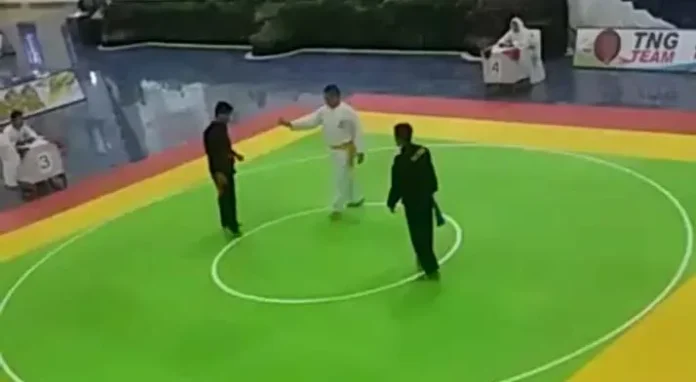 Kalahkan Pesilat Kaltim di Pomnas, Riki Aris Munandar Maju ke Perempat Final