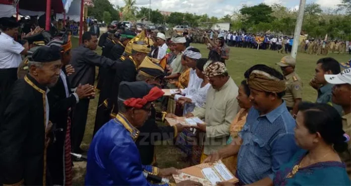 30 Pasutri Agama Hindu di Mubar Terima Akta Nikah