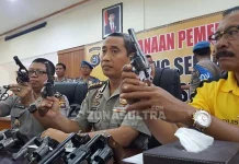 Karo SDM Polda Sultra: Kasus Penembakan di Muna Masuk Penyalahgunaan Senpi 11 Unit Senjata Api Milik Anggota Polda Sultra Ditarik