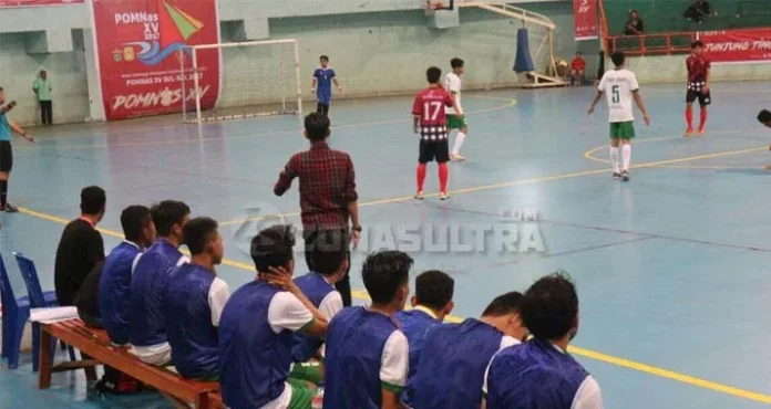 Pomnas, Tim Futsal Sultra Kalahkan Bali 5-0