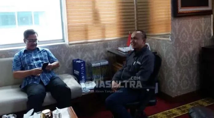 Sambangi Ruang Haerul Saleh, Rusda Mahmud Diusung Gerindra?