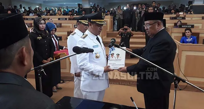 Asrun Resmi Serahkan Jabatan Wali Kota ke ADP