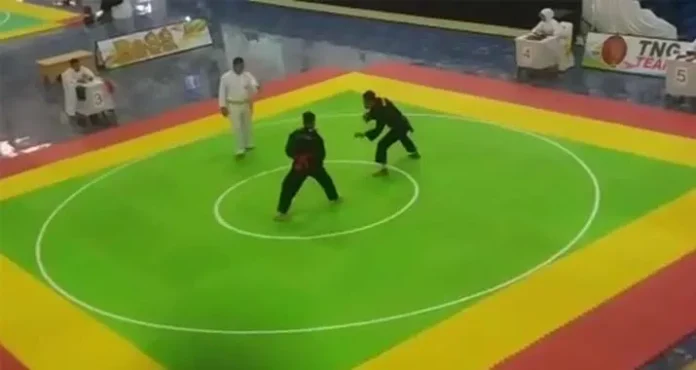 silat_riki Riki Aris Munandar Terhenti Diperempatfinal Pomnas