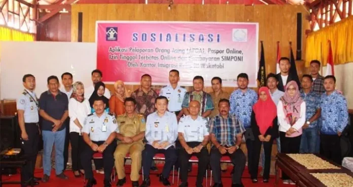 Kemenkumham Sultra Sosialisasi Sistem APOA di Wakatobi