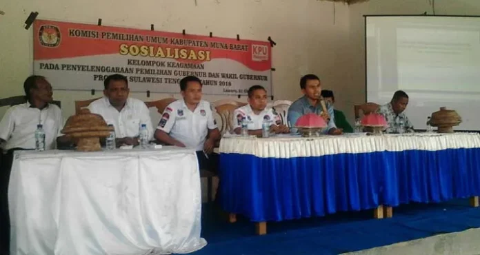 Tingkatkan Partisipasi Pemilih, KPUD Mubar Sosialisasi dengan Tokoh Agama