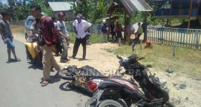 Dua Motor Bertabrakan di Mubar, Satu Pengendara Tewas