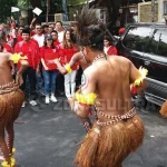 Long March ke KPU, PSI Tampilkan Tarian Tradisional Indonesia Long March ke KPU, PSI Tampilkan Tarian Tradisional Indonesia