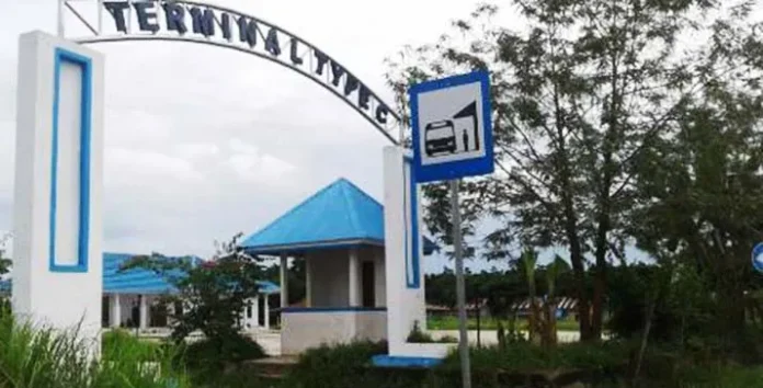 Terminal tipe C Pasar Sentral Kota Kendari