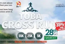 Yuk, Nikmati Sunset Sipinsur di Titik Finish Toba Cross Run 2017 Toba Cross Run 2017