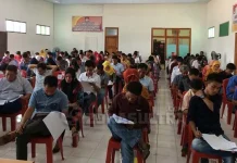 121 Calon PPK Tes di KPUD Konut, 3 Orang Dinyatakan Gugur 121 Calon PPK Tes di KPUD Konut, 3 Orang Dinyatakan Gugur