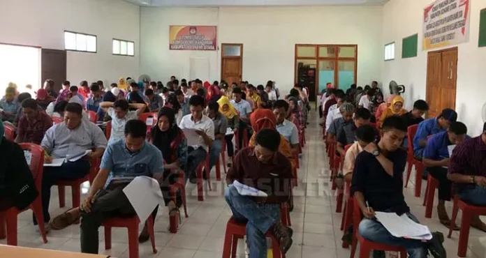 121 Calon PPK Tes di KPUD Konut, 3 Orang Dinyatakan Gugur